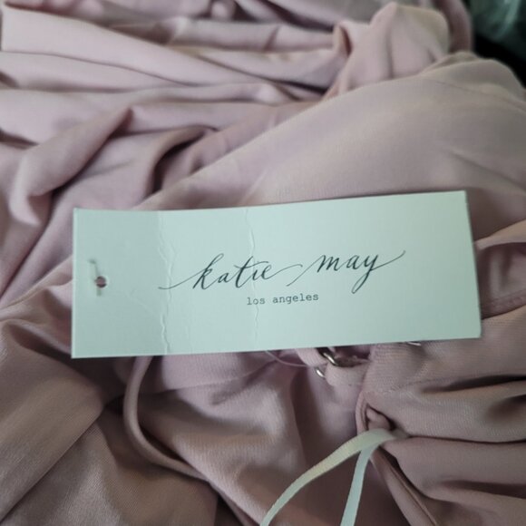 NWT KATIE MAY x surreal gown - rose quartz Size S - Picture 9 of 9